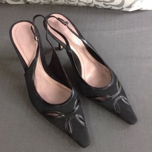 Ann Taylor ~ Cut out Heels -- Size 10